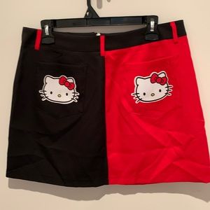 Hello Kitty two tone skirt size XL